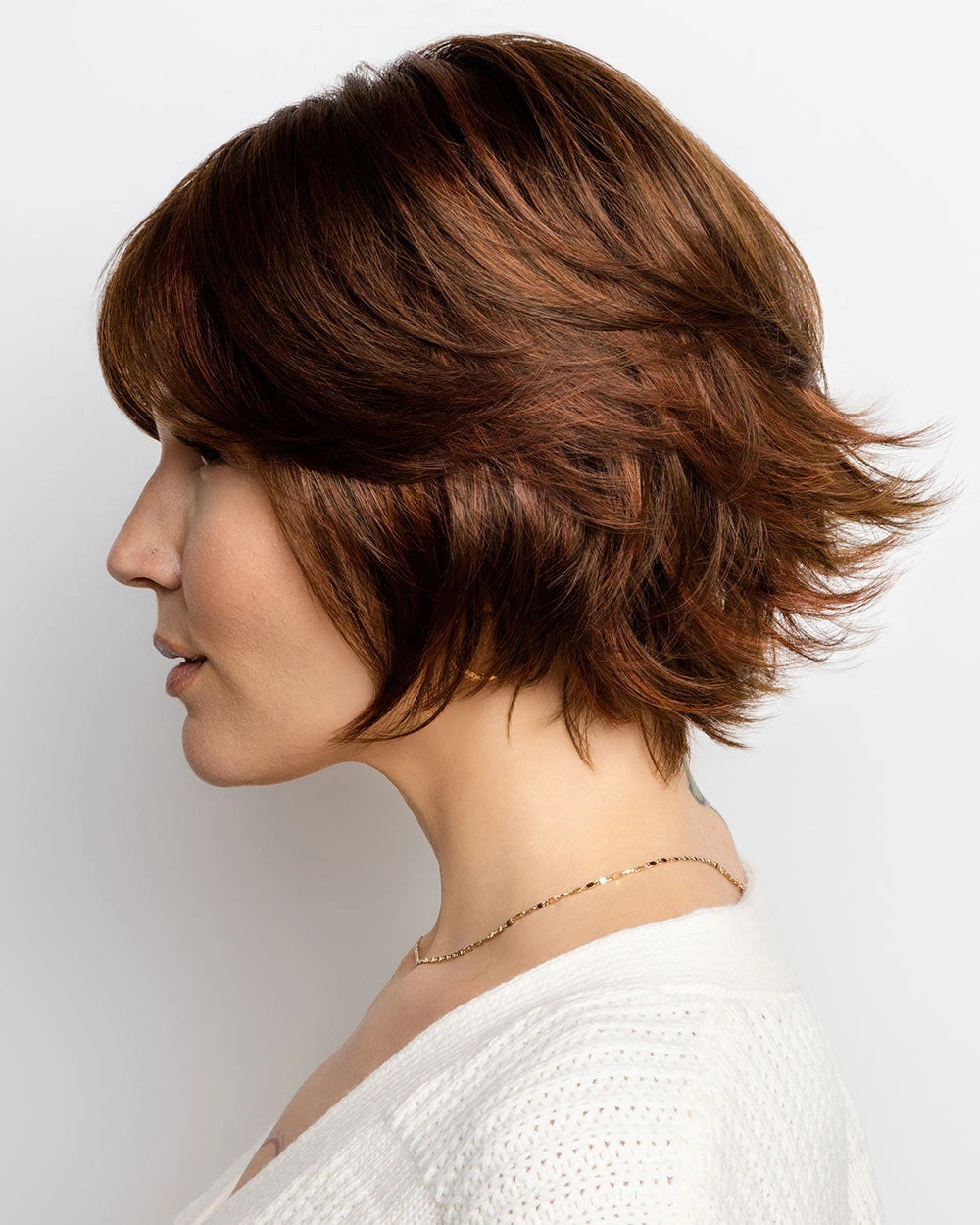 Glenn (Exclusive) | Lace Front & Monofilament Top Synthetic Wig By Amore - Image 4