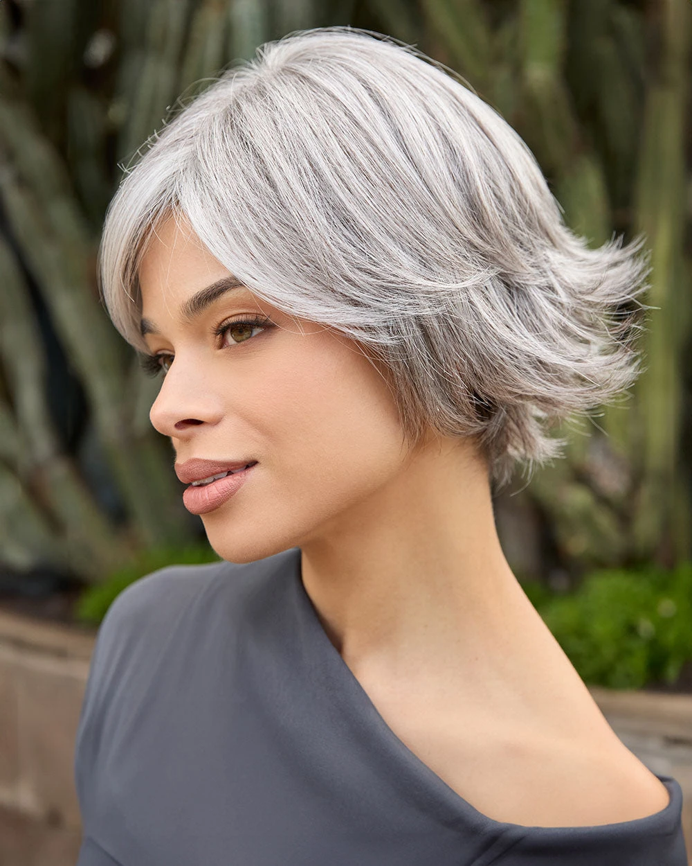 Glenn (Exclusive) | Lace Front & Monofilament Top Synthetic Wig By Amore - Image 9