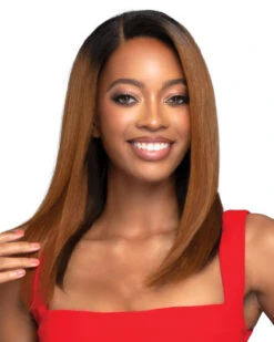 4X5 Straight 18 | Lace Front Human Hair Wig By Bobbi Boss