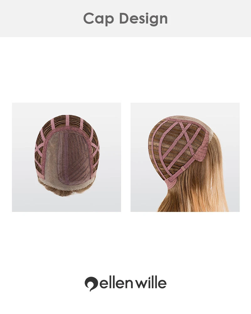 Savelli Mono Part-Petite/Average | Lace Front & Monofilament Part Synthetic Wig By Ellen Wille - Image 14