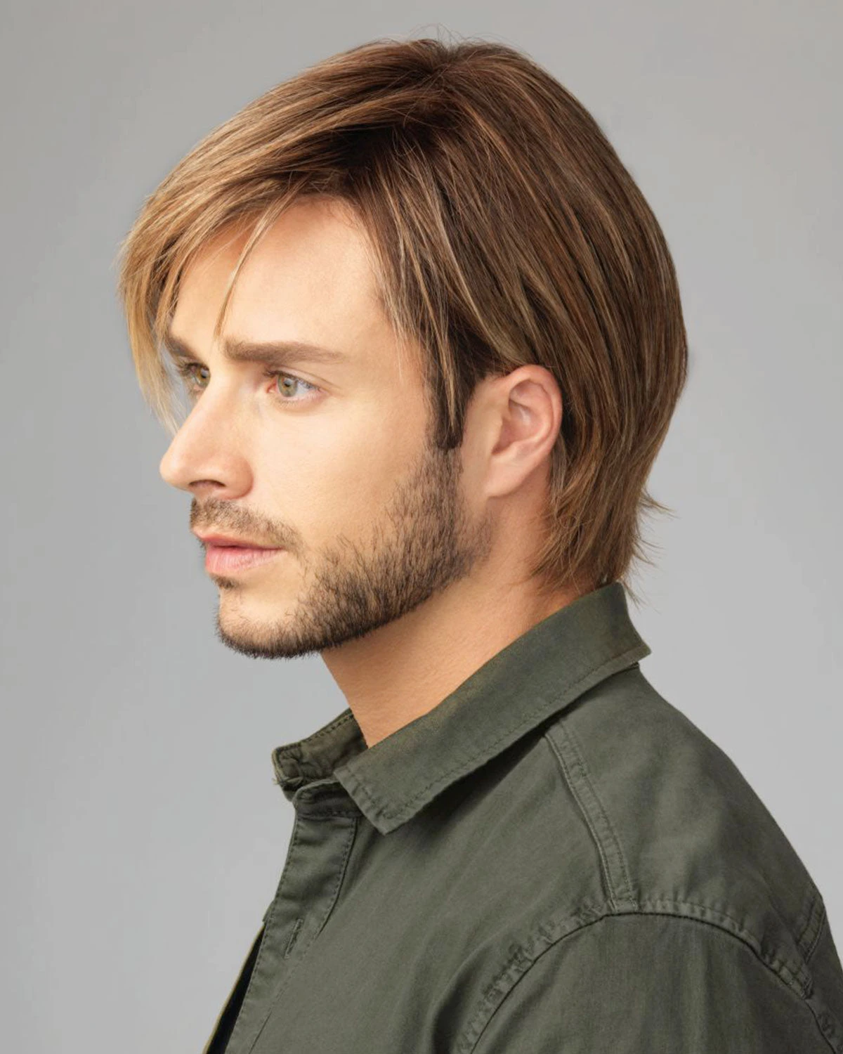 Chiseled | Average/Large Men's Lace Front & Monofilament Synthetic Wig By HIM - Image 3