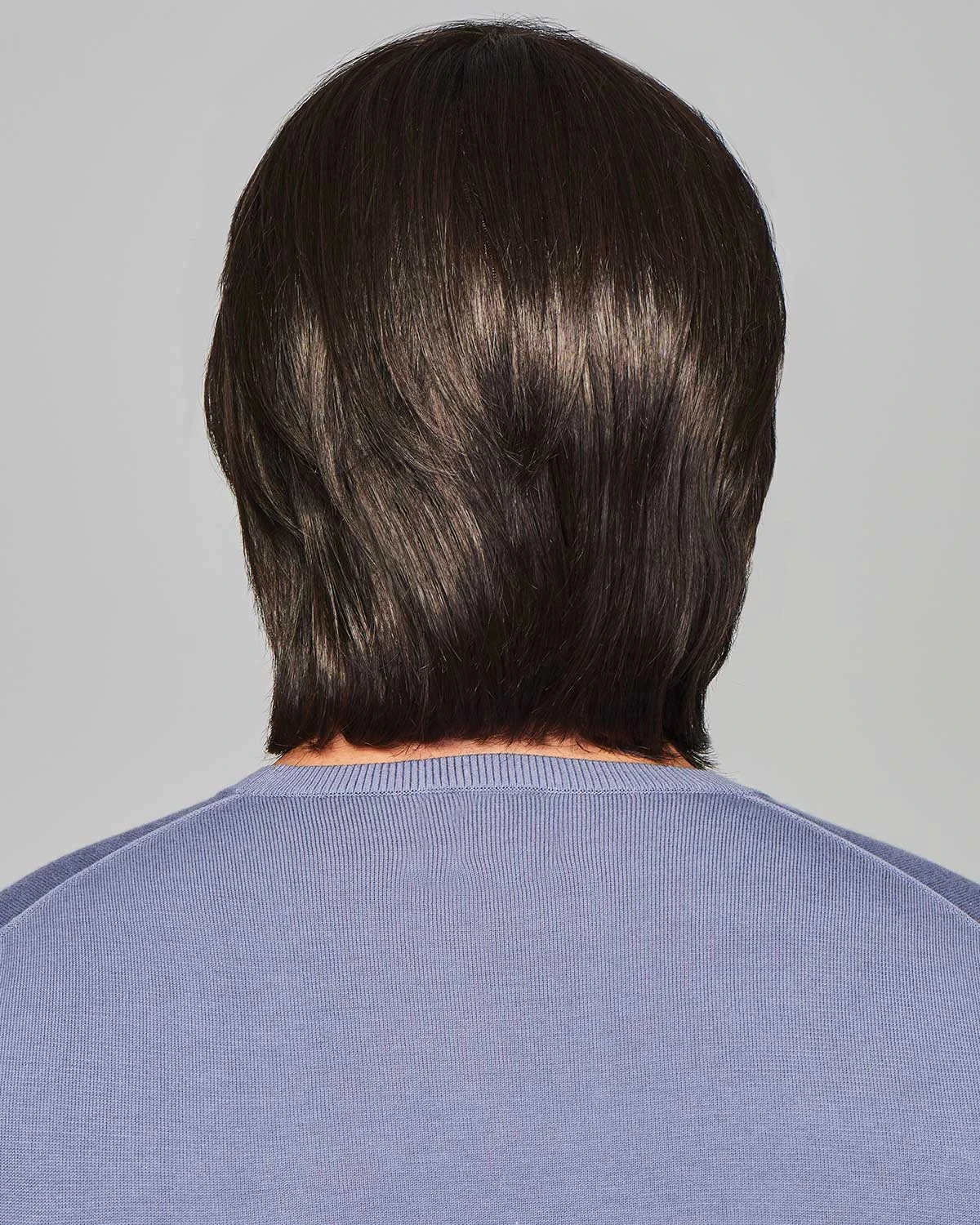 Sharp | Average/Large Men's Lace Front & Monofilament Human Hair Blend Wig By HIM - Image 4