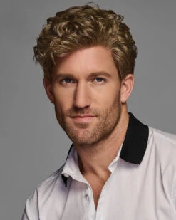 Dignified | Average/Large Men's Lace Front & Monofilament Top Synthetic Wig By HIM