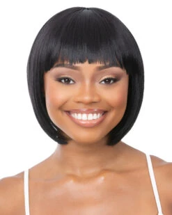 Bob Bang Wig 8 | Synthetic Wig By It's A Wig
