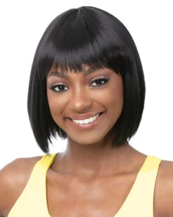 Bob Bang Wig 10 | Synthetic Wig By It's A Wig