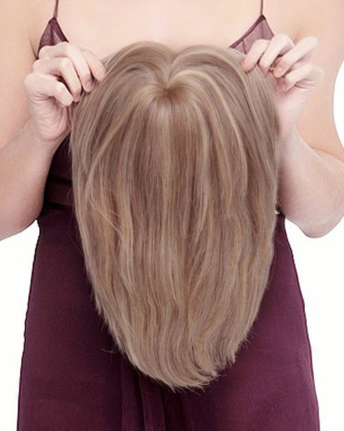 Toppiece 5001 | Half Monofilament Human Hair Wig By Louis Ferre - Image 2