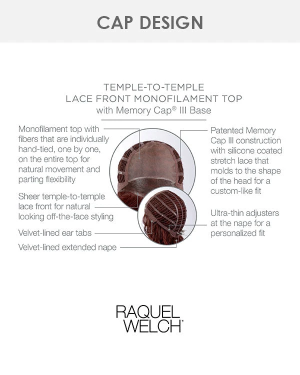 High Octane | Lace Front & Monofilament Top Synthetic Wig By Raquel Welch - Image 6