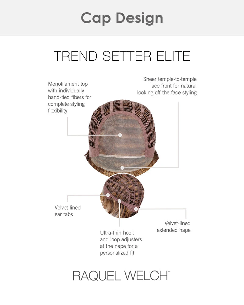 Trend Setter Elite | Lace Front & Monofilament Synthetic Wig By Raquel Welch - Image 7