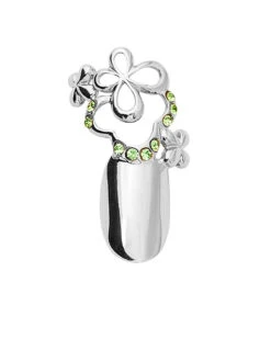 Stephen Nail Jewelry Clover (Small-Silver)