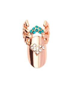Stephen Nail Jewelry Wing (Medium-Pink Gold)