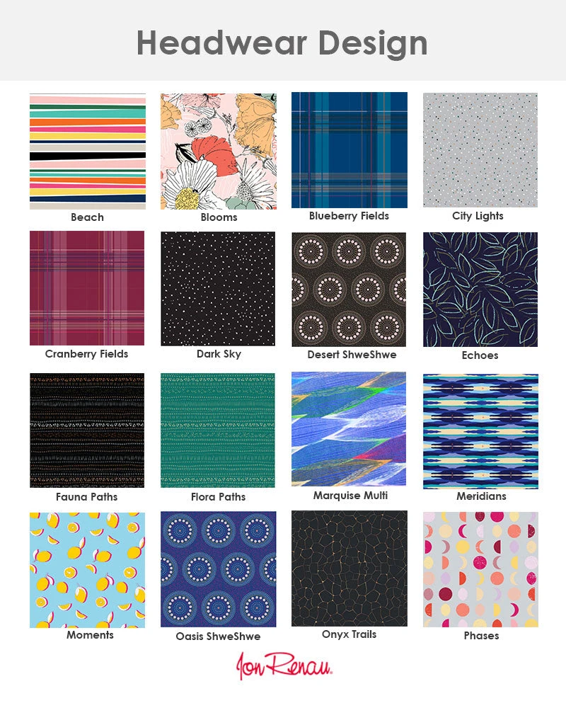 Softie Wrap Print Headwear - Image 13