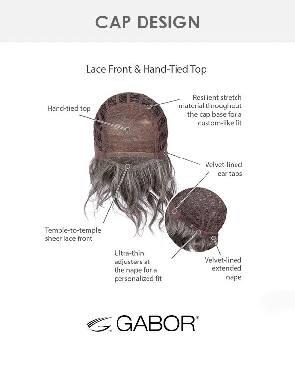 Sweet Talk Luxury | Lace Front & Monofilament Top Synthetic Wig By Gabor - Image 8