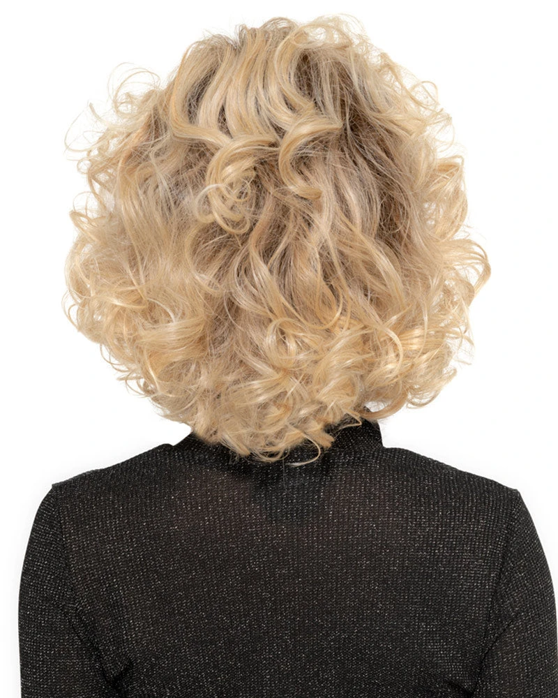 Cheers / Curl Intense | Lace Front & Monofilament Top Synthetic Wig By TressAllure - Image 3