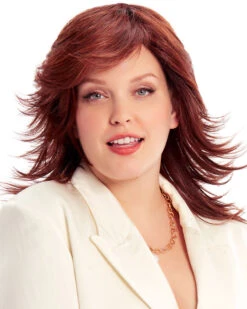 Spectacular Shag | Lace Front & Monofilament Synthetic Wig By TressAllure