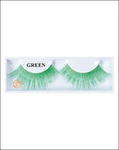 Green Eyelashes
