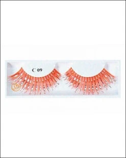 C09 Eyelashes (Red/Silver)