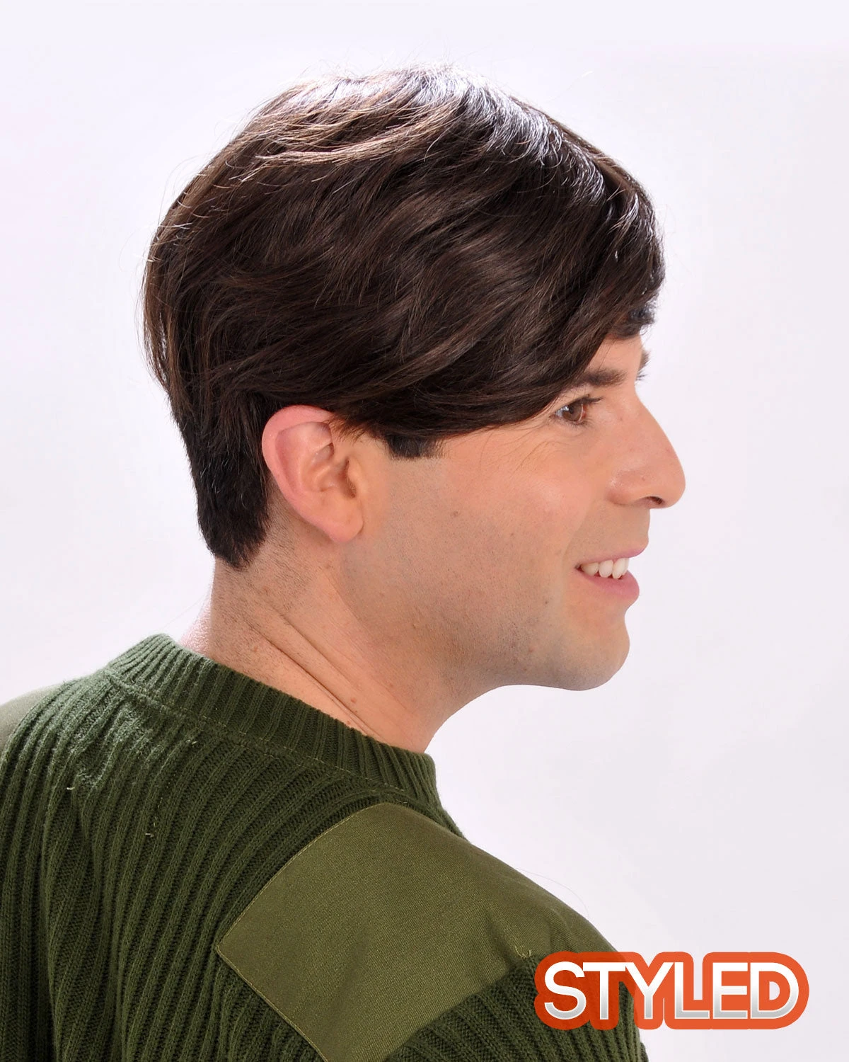 400 | Men's Human Hair Toupee By Wig Pro - Image 9