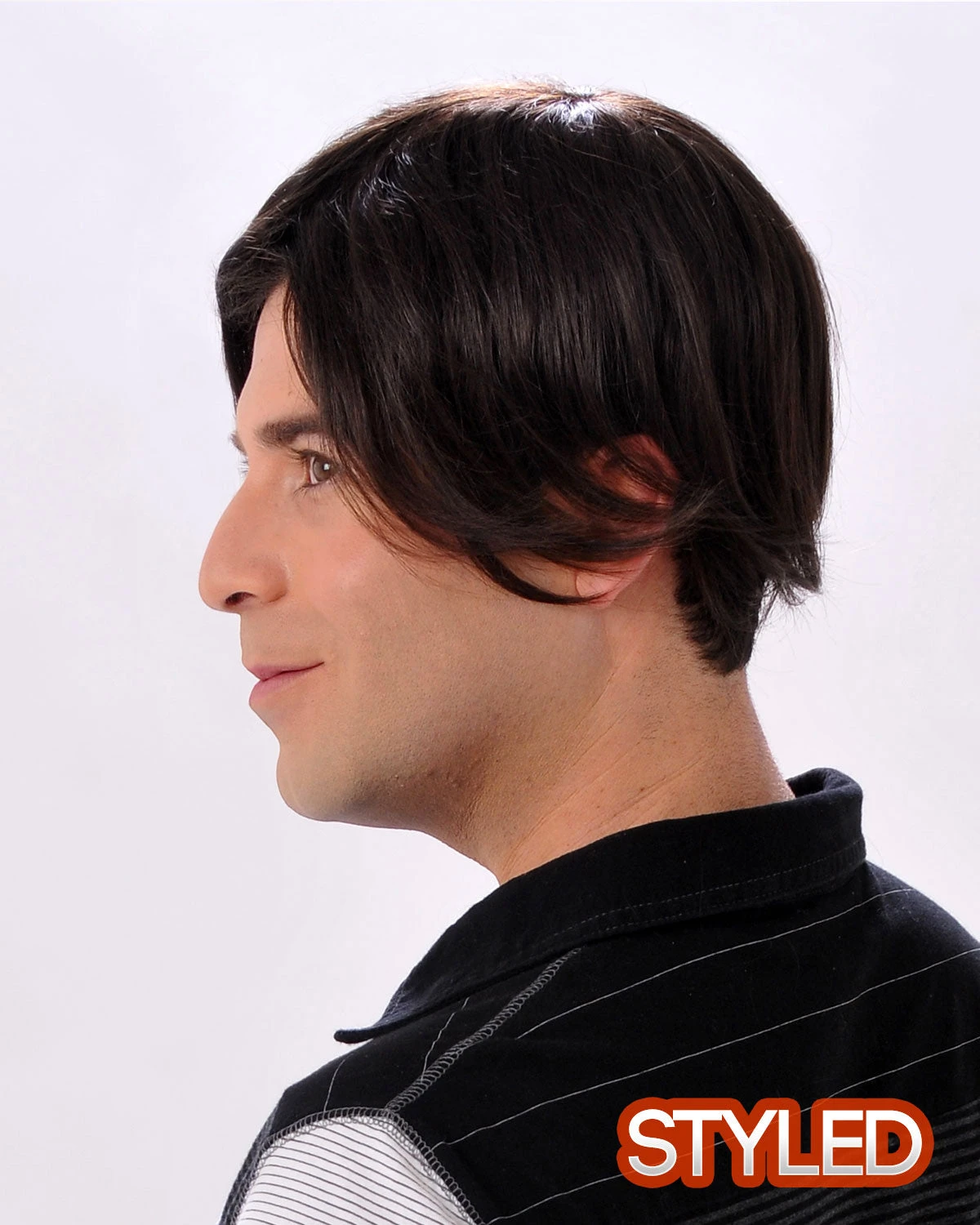 401 | Men's Human Hair Toupee By Wig Pro - Image 5