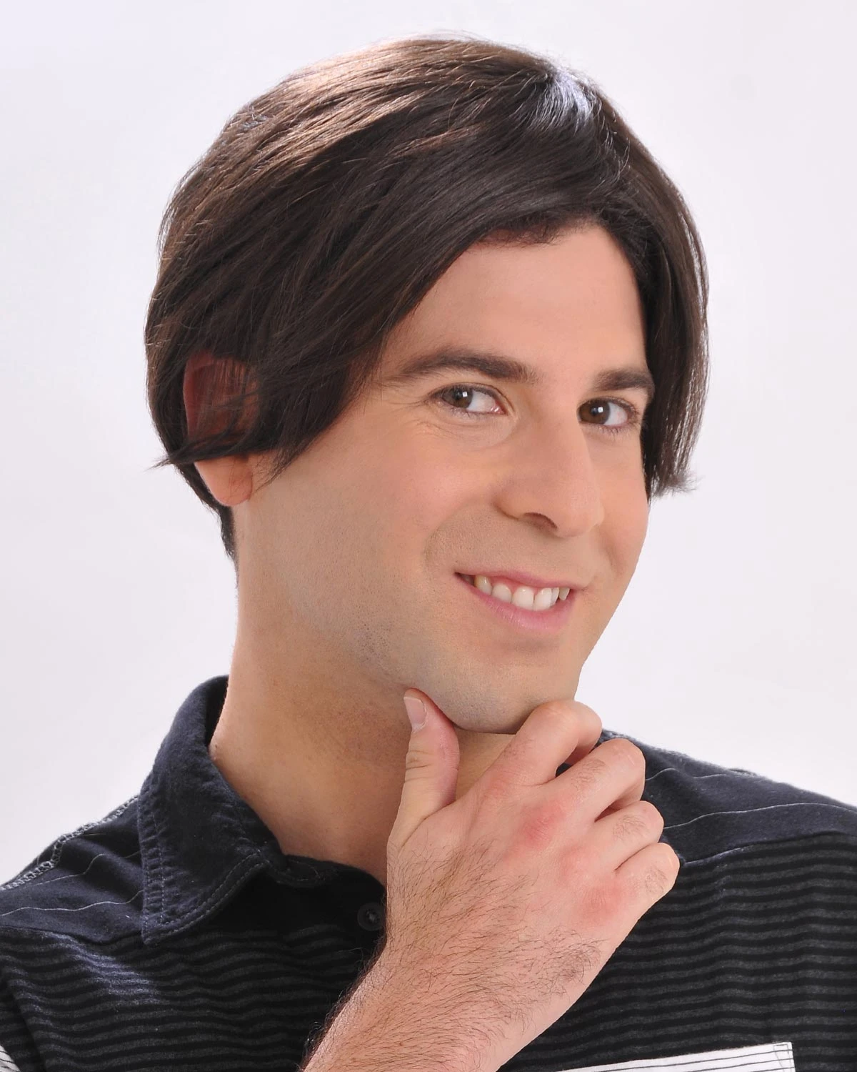 401 | Men's Human Hair Toupee By Wig Pro - Image 4