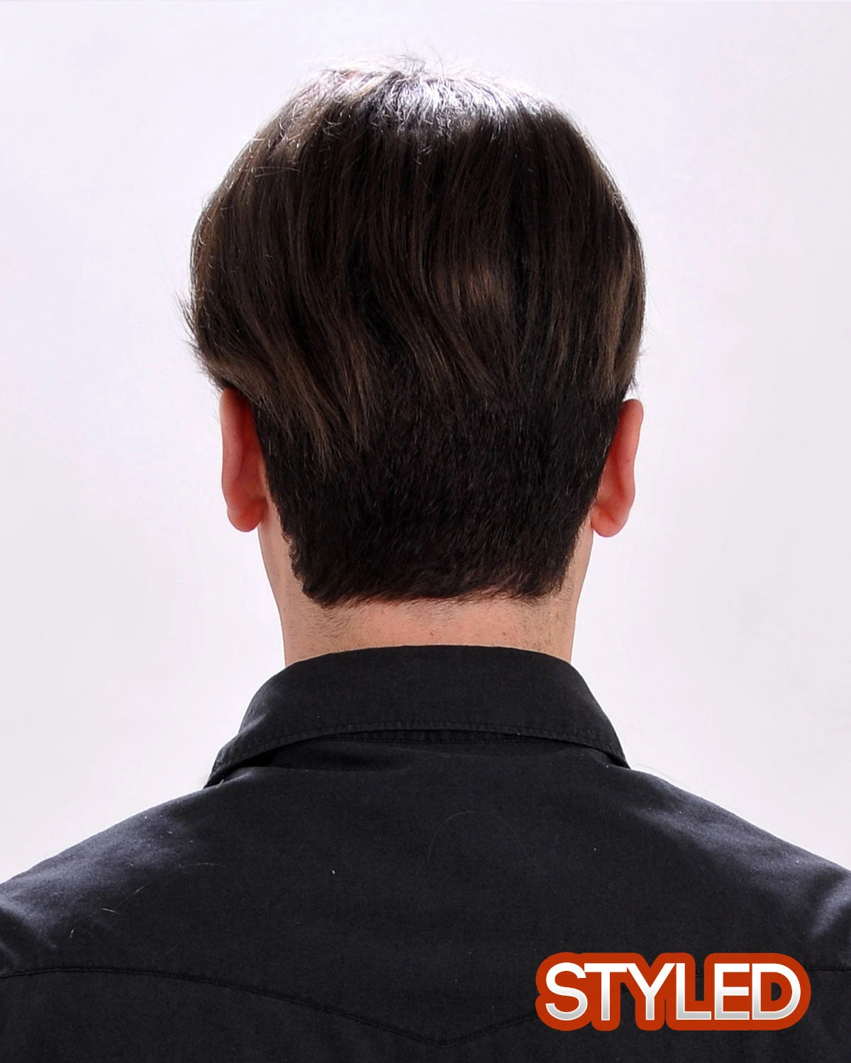 402 | Men's Human Hair Toupee By Wig Pro - Image 7