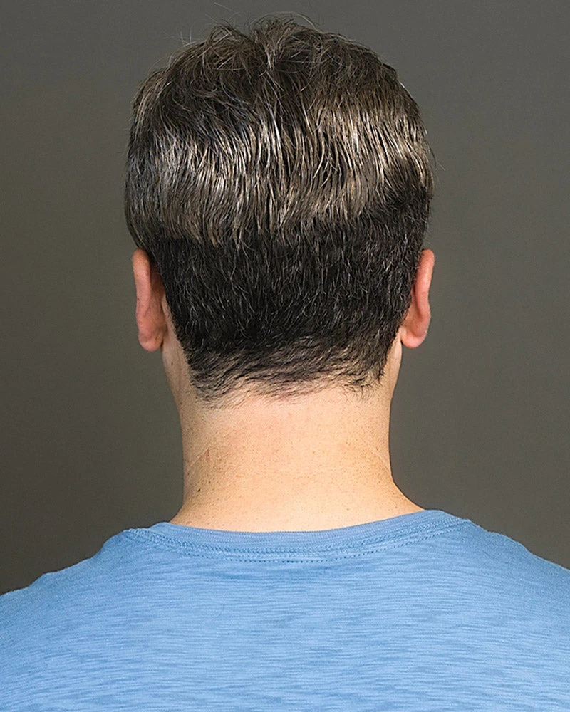 402 | Men's Human Hair Toupee By Wig Pro - Image 4